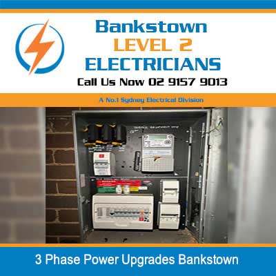 Upgraded three phase electrical switchboard with circuit breakers and meters installed in Bankstown